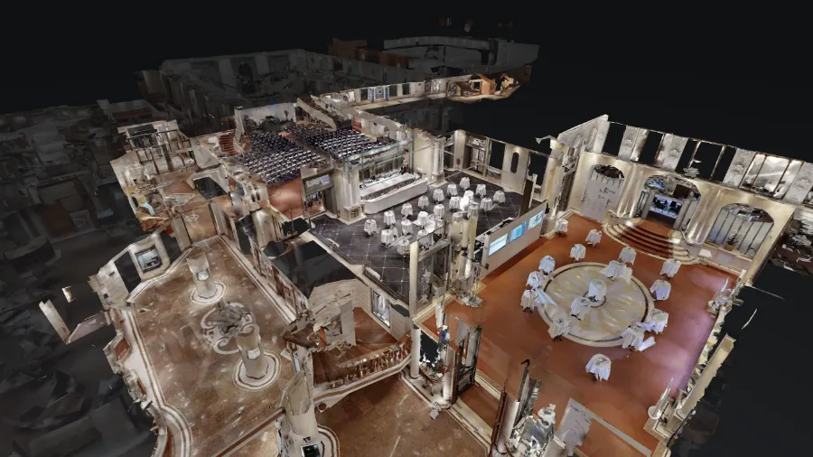 Top-down Screenshot 3D Tour